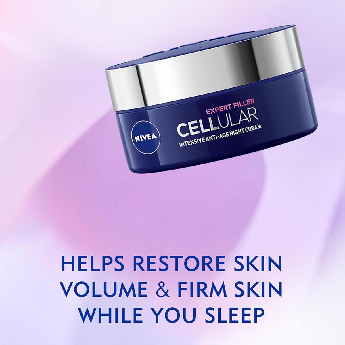 Nivea Cellular Expert Filler Night Cream, Anti-Age Face Cream – Edgars