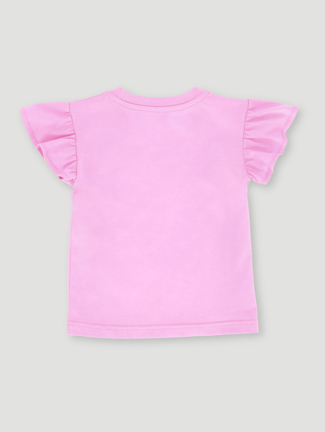Pre-Girls Shoulder Frill Tee - Mauve