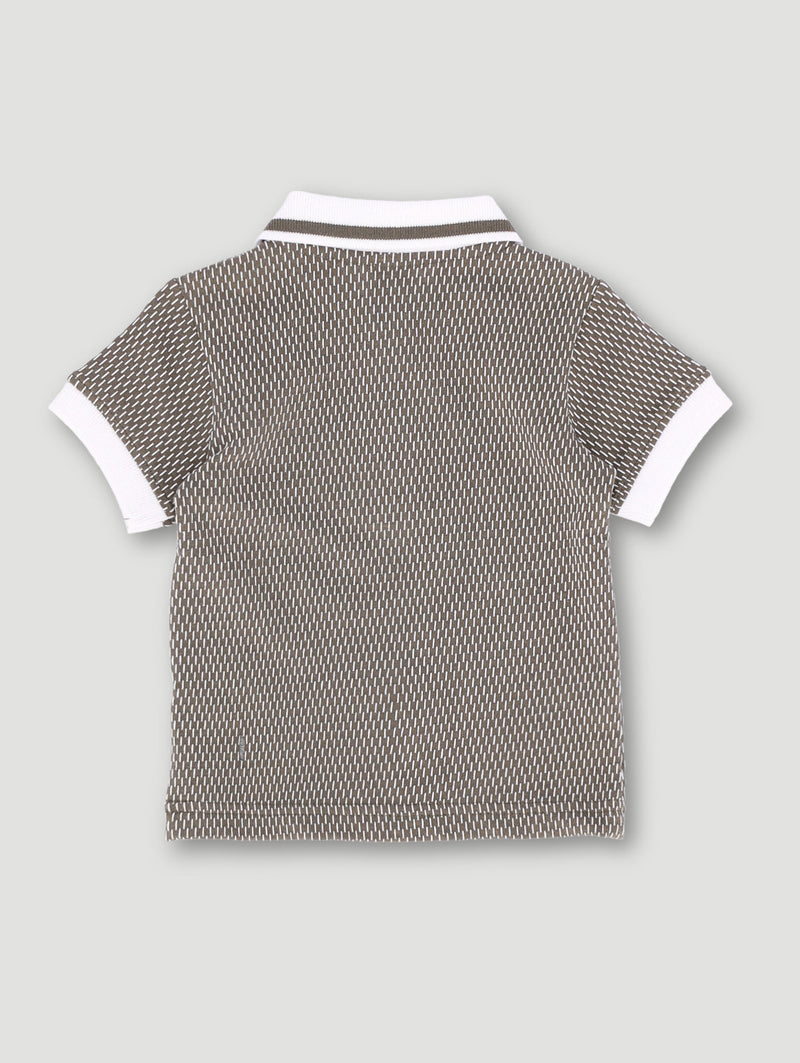 Baby Boys Dobby Golfer - Fatigue