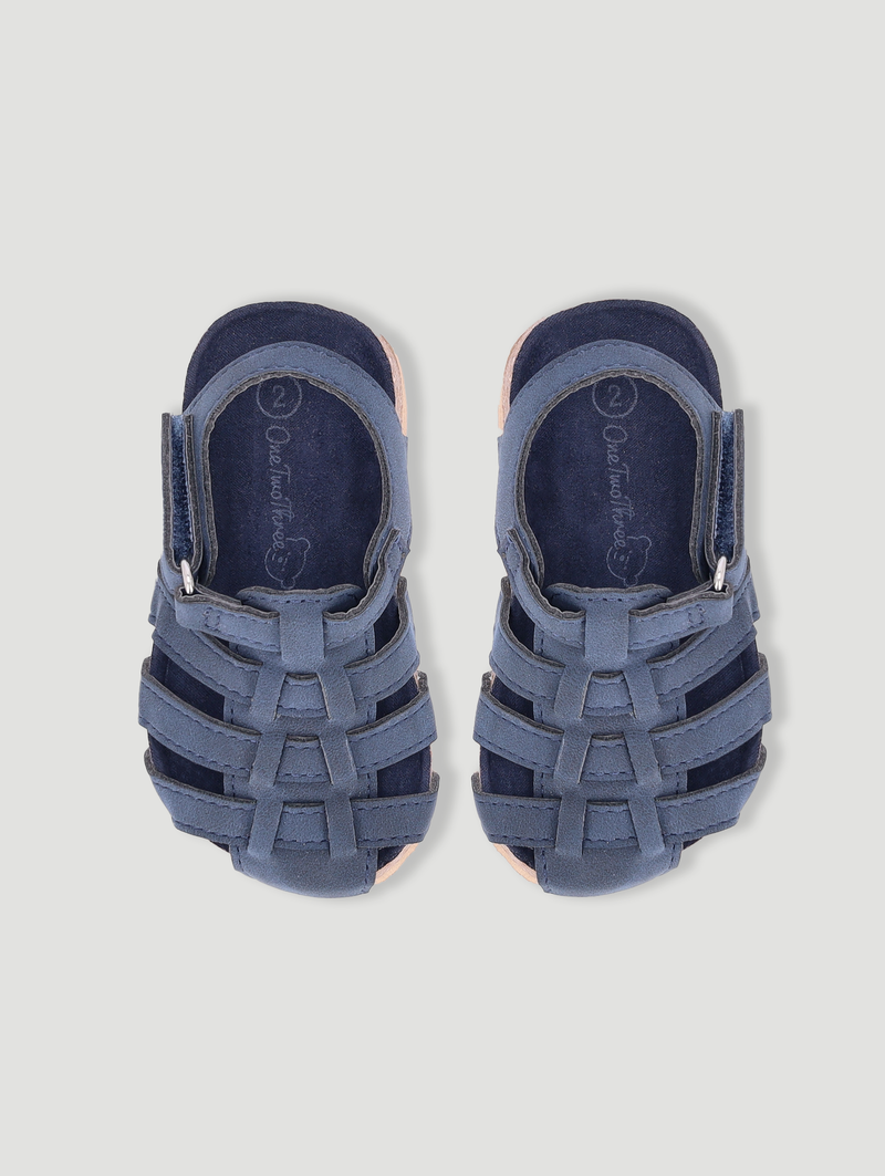 Baby Boys Fisherman Sandal - Navy