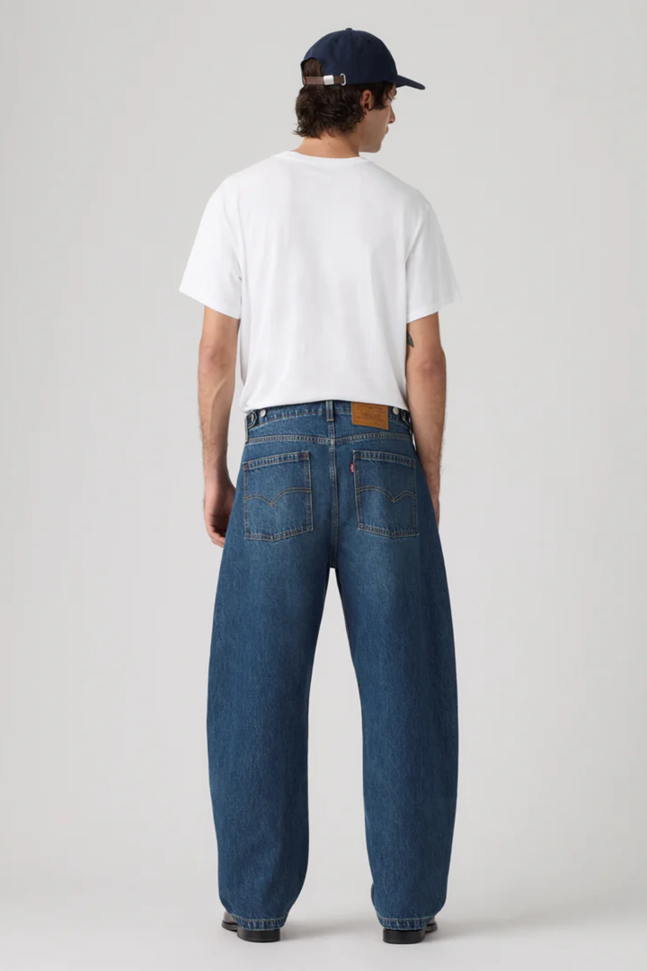 Max Volume Baggy Barrel Denim - Blue