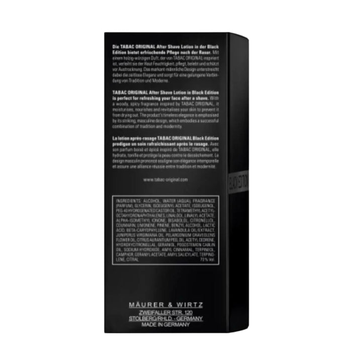 Original Black Edition After Shave Lotion