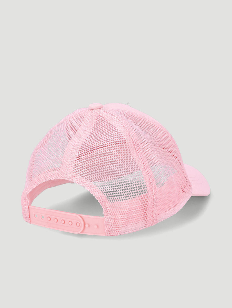 Pre-Girls Butterfly Sequins & Mesh Cap - Pink