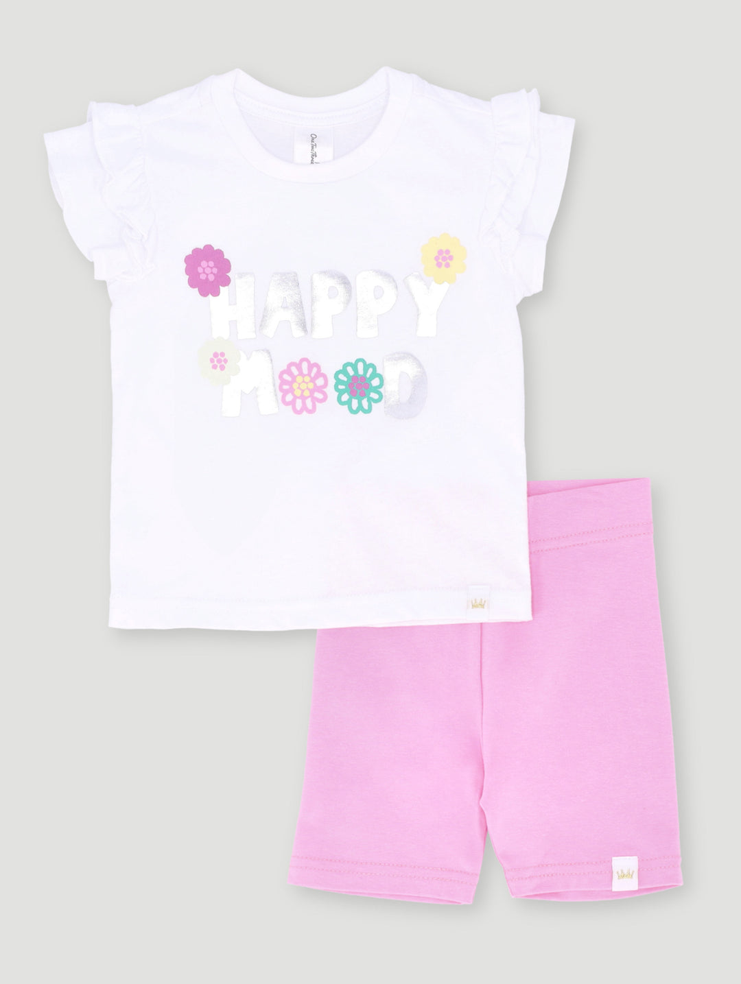 Baby Girls Happy Mood Knit Set - Dusty Pink