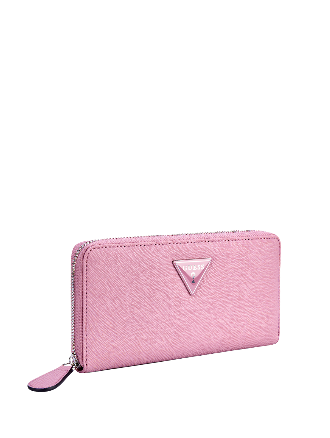 Viviette Medium Zip Around Purse - Mauve