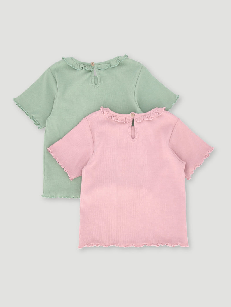 Keedo Girls 2 Pack Tees - Multi