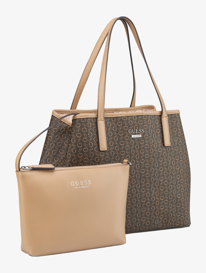 Portini Trap Tote Bag - Brown