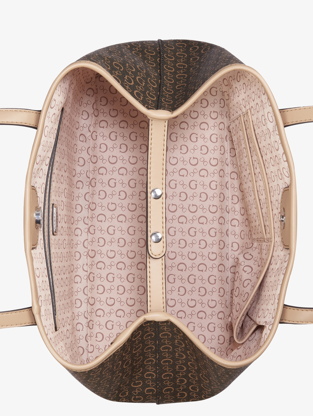 Portini Trap Tote Bag - Brown