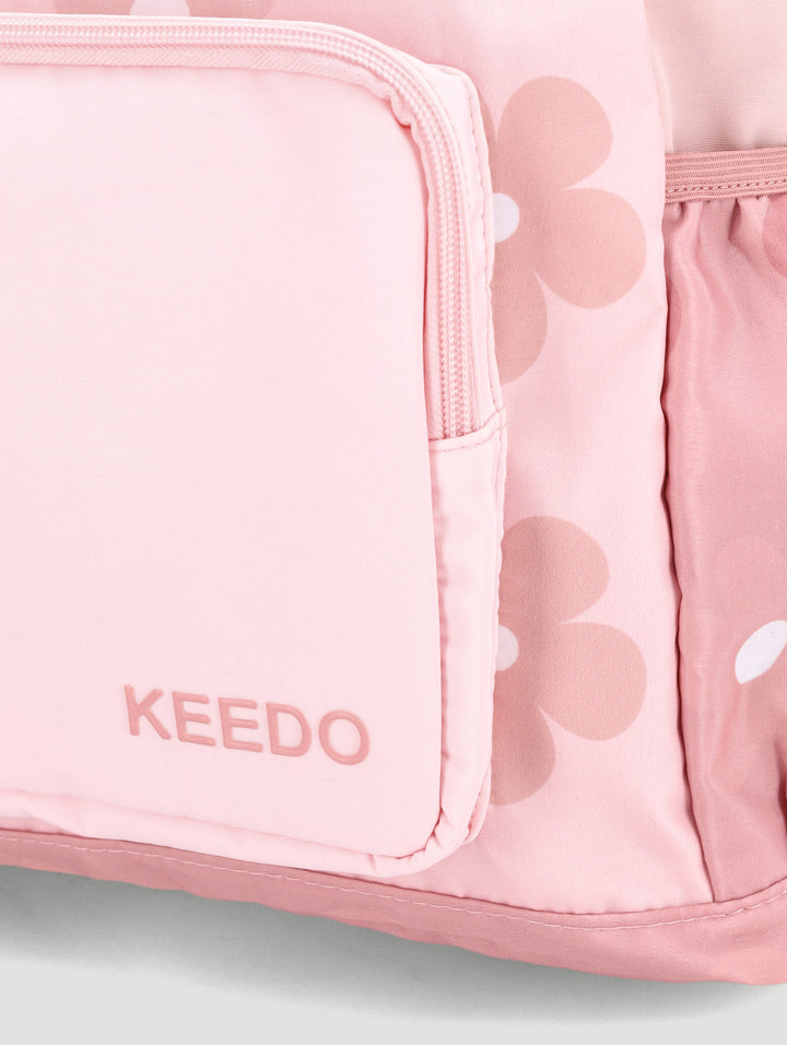 Pre-Girls Towelling Flower Backpack