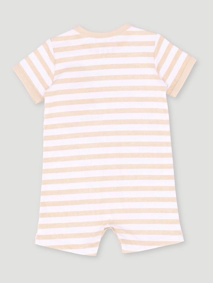 Baby Boys Cuteness Romper - Natural