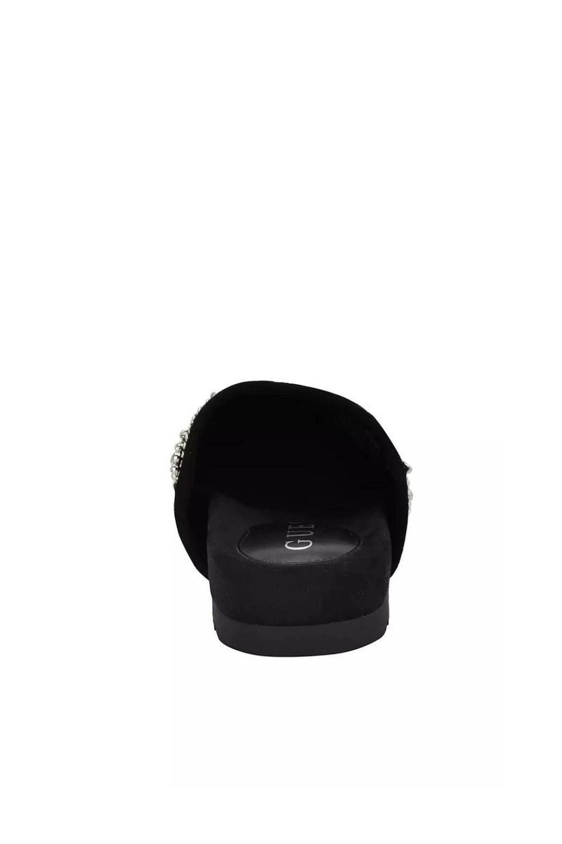 Monogram Gavyn Print Mule Slip On - Black