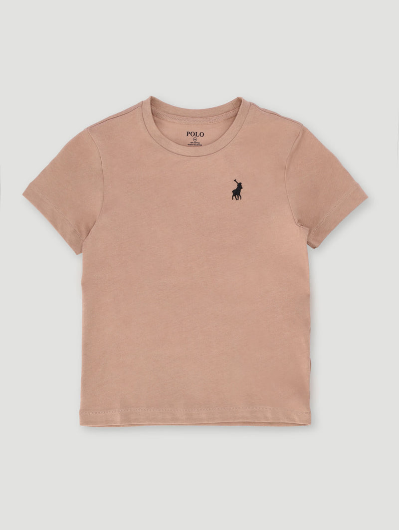 Boys Short Sleeve Rick Tee - Stone