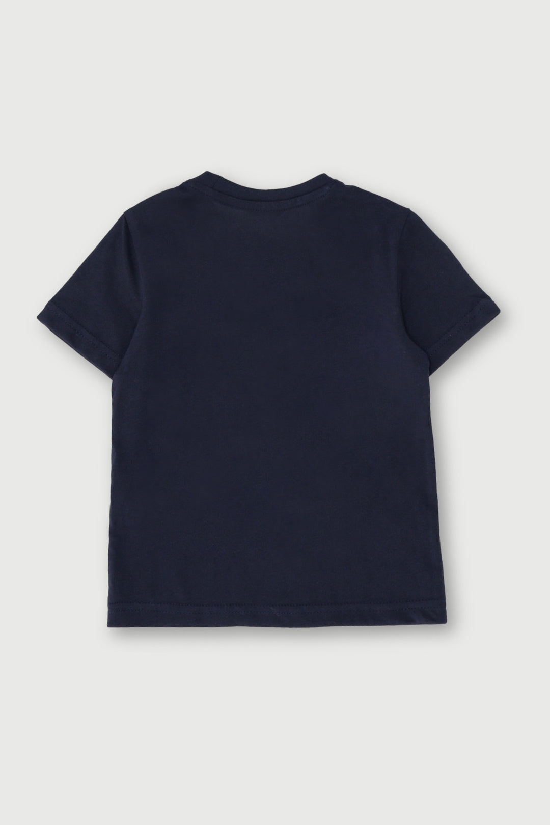 Pre-Boys Carl Printed Tee - Navy