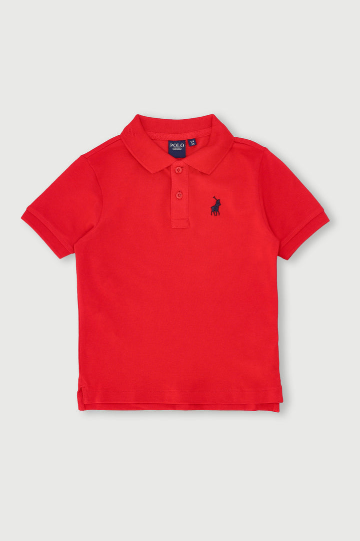Pre-Boys Austin Golfer - Red