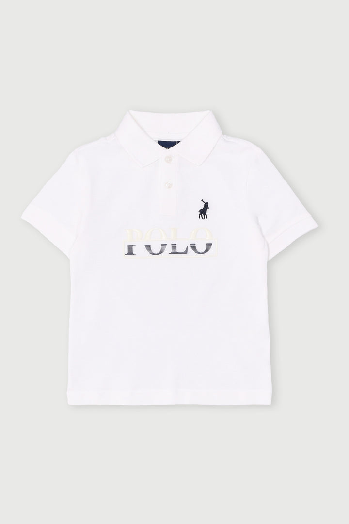 Pre-Boys Layton Golfer - White