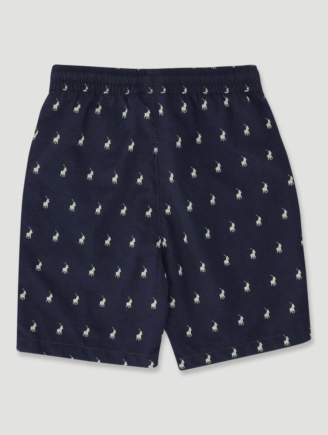 Pre-Boys Printed Beach Short - Navy
