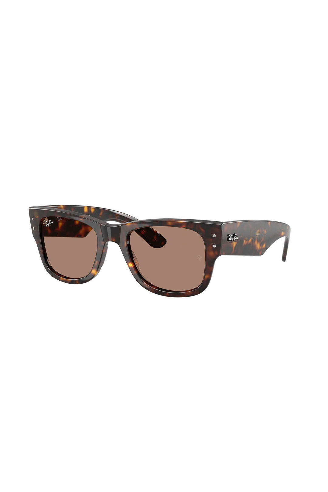 Mega Wayfarer Havana Sunglasses - Light Violet