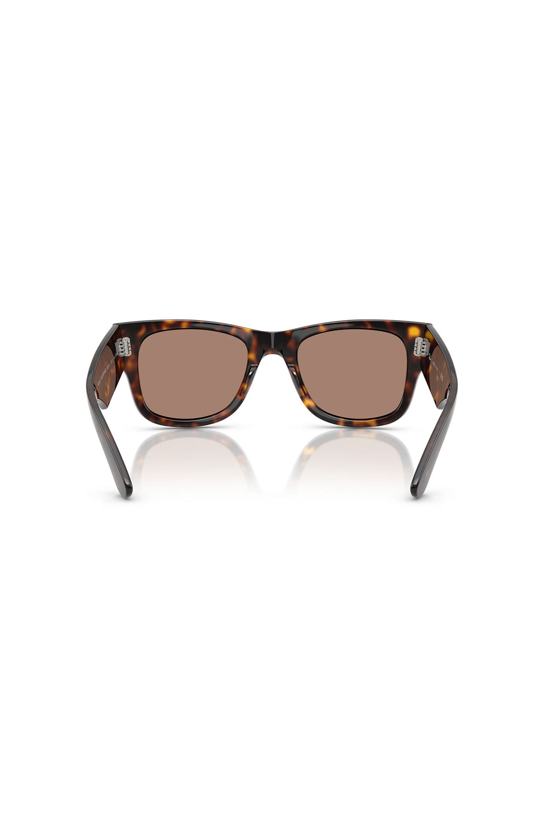 Mega Wayfarer Havana Sunglasses - Light Violet