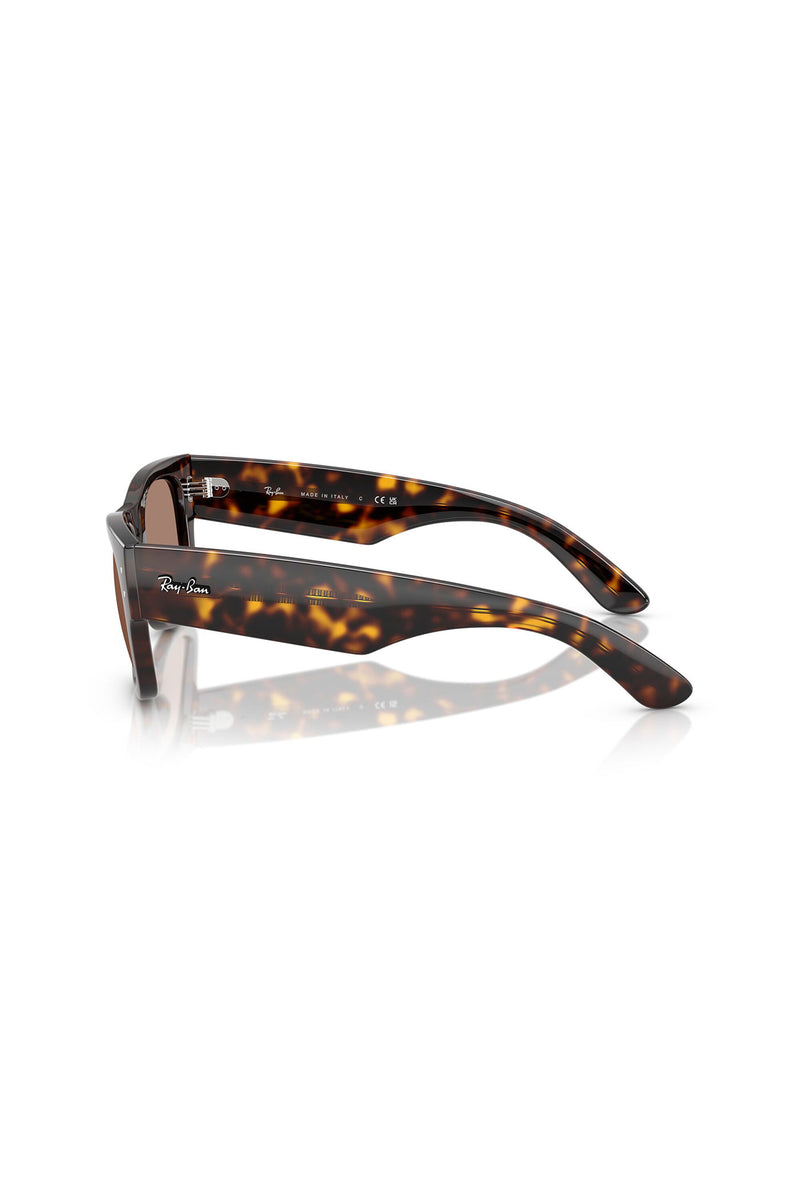 Mega Wayfarer Havana Sunglasses - Light Violet