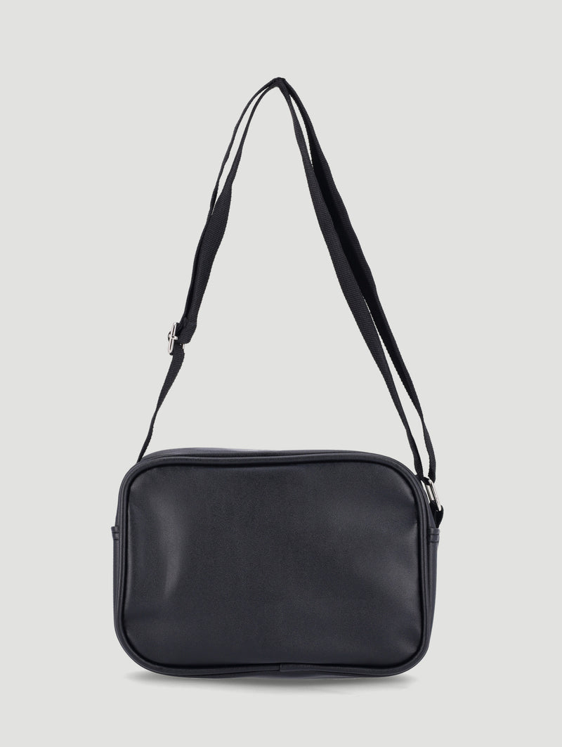 Pre-Girls Minnie Polka Dot PU Sling Bag - Black