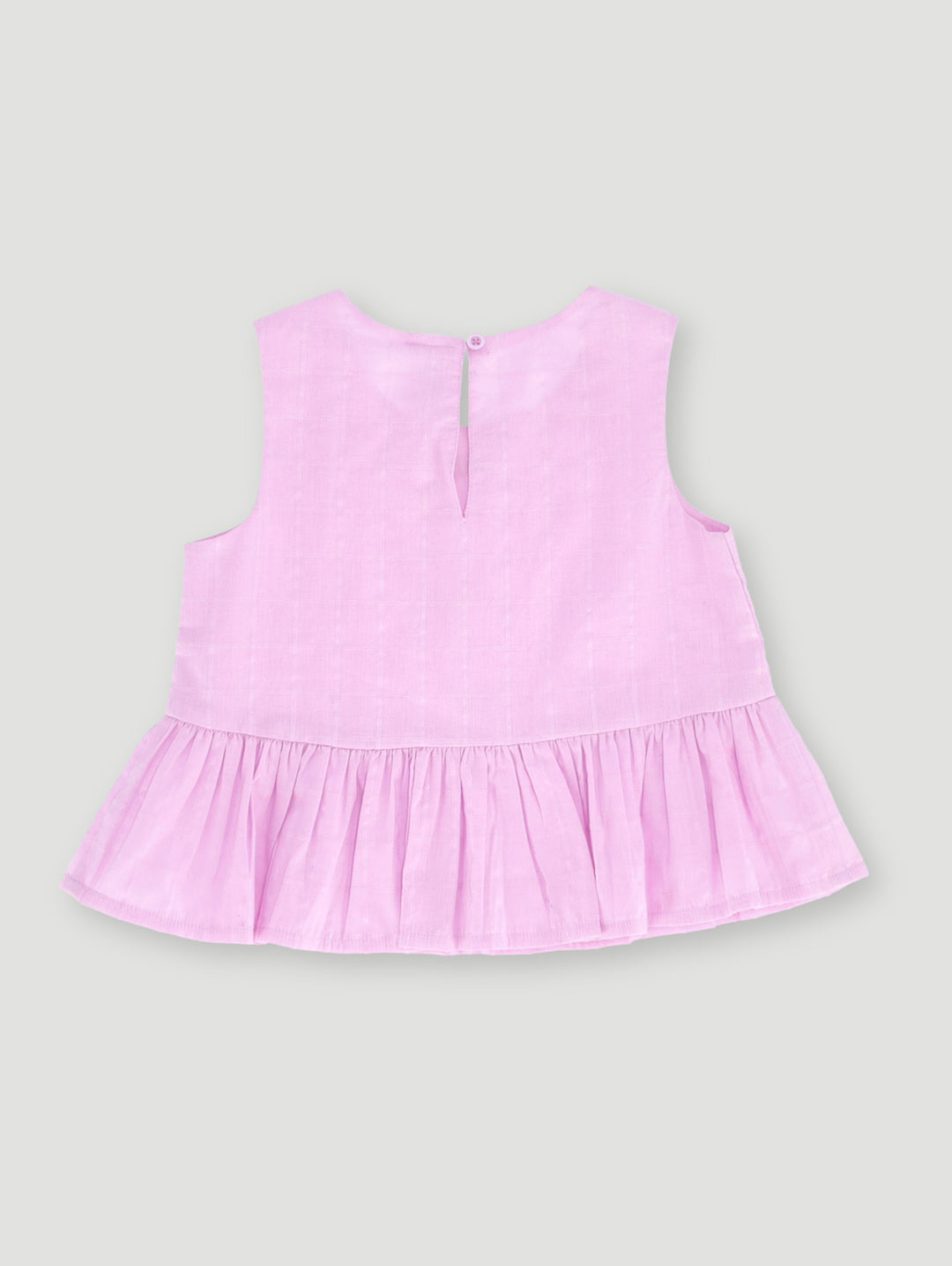 Pre-Girls Bow Detail Blouse  - Lilac