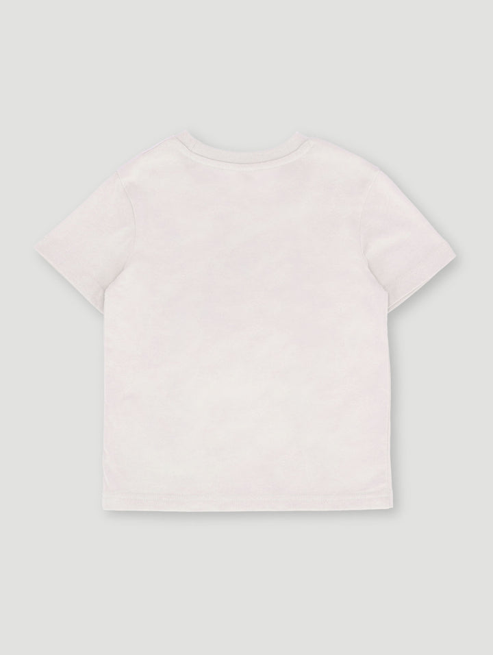 Pre-Boys Embossed Fashion Tee - Light Stone
