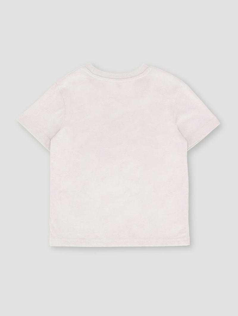 Pre-Boys Embossed Fashion Tee - Light Stone
