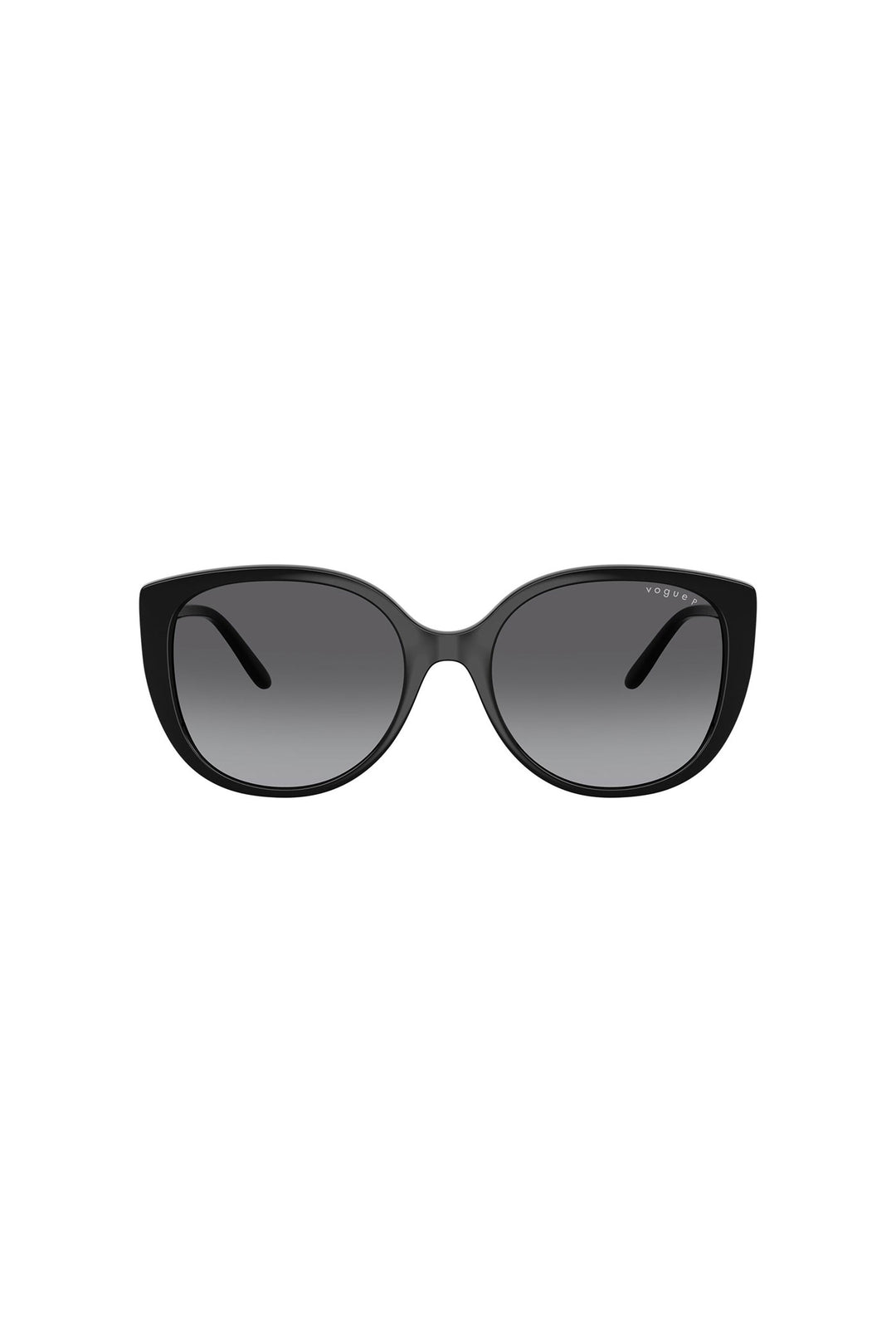 Round Frame Sunglasses - Black