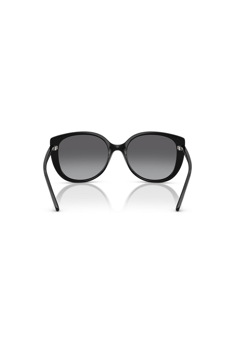 Round Frame Sunglasses - Black