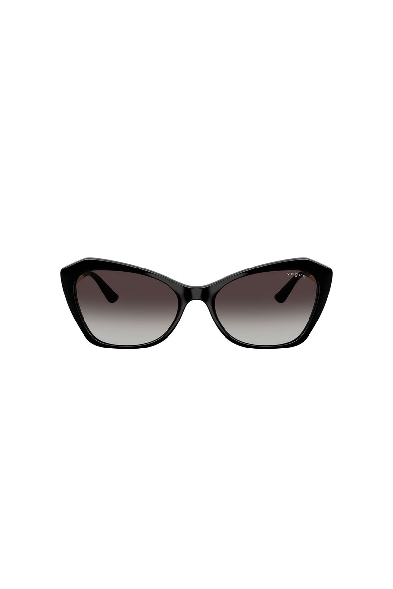 Large Framed Sunglasses - Black