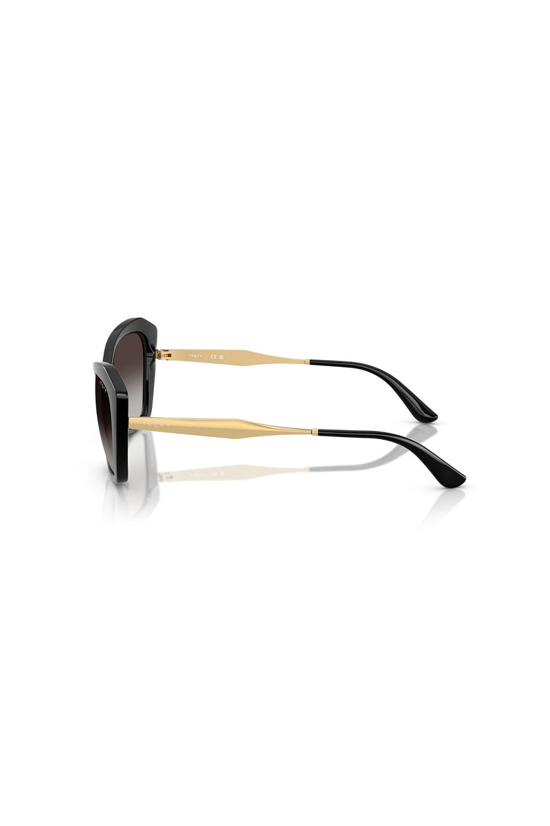 Large Framed Sunglasses - Black