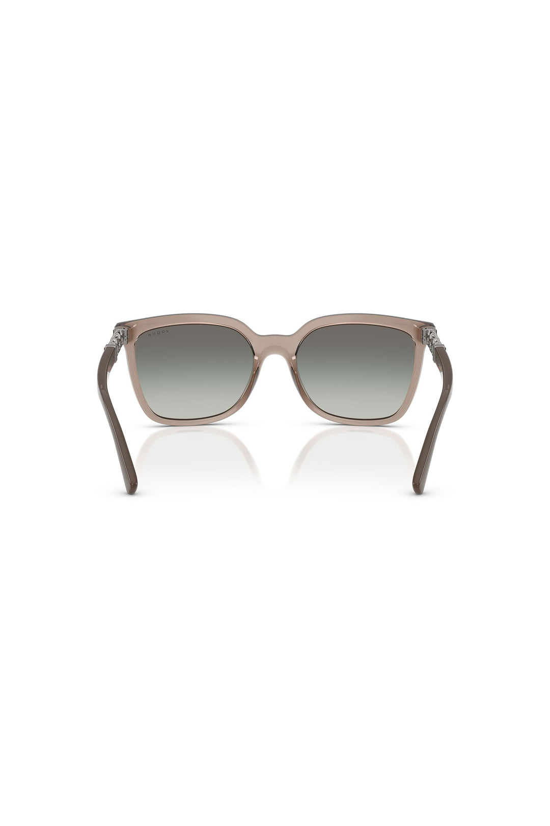 Square Frame Sunglasses - Brown