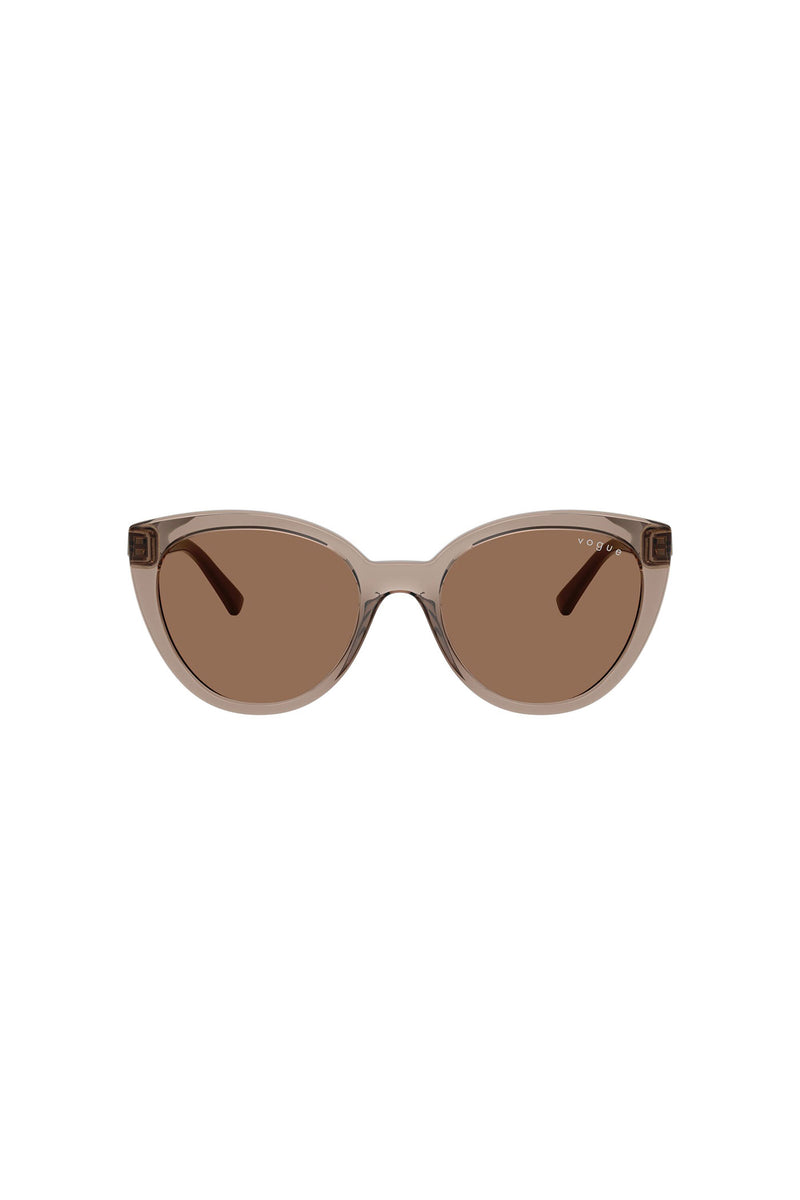 Cat Eye Sunglasses - Brown