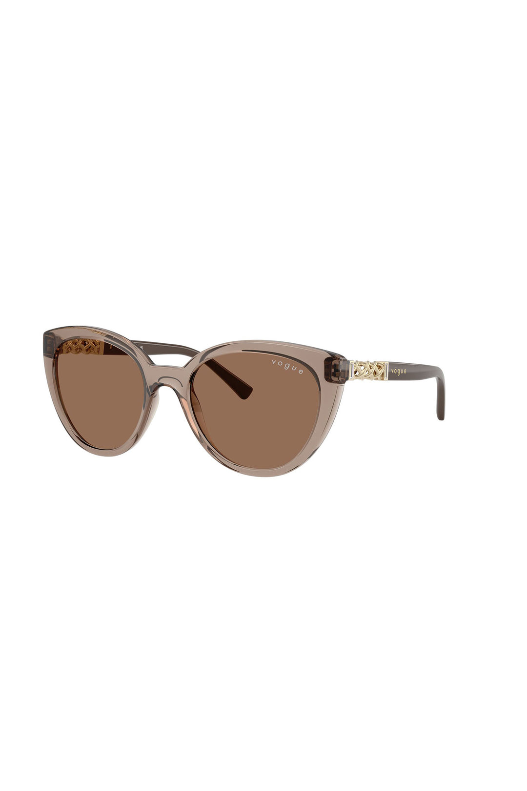 Cat Eye Sunglasses - Brown