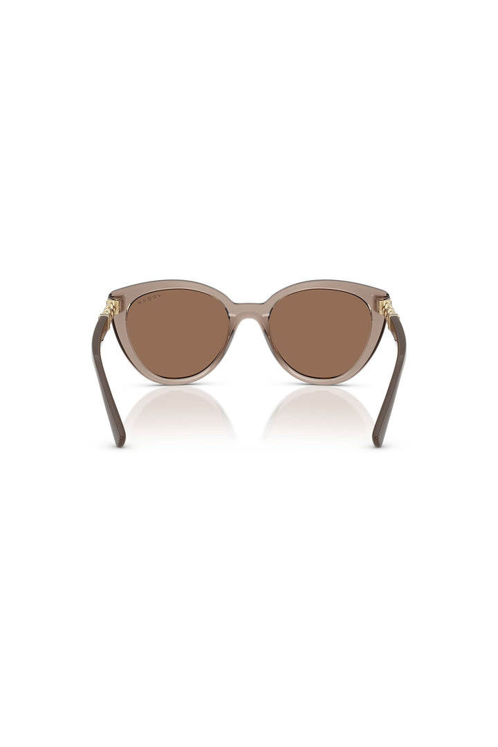 Cat Eye Sunglasses - Brown