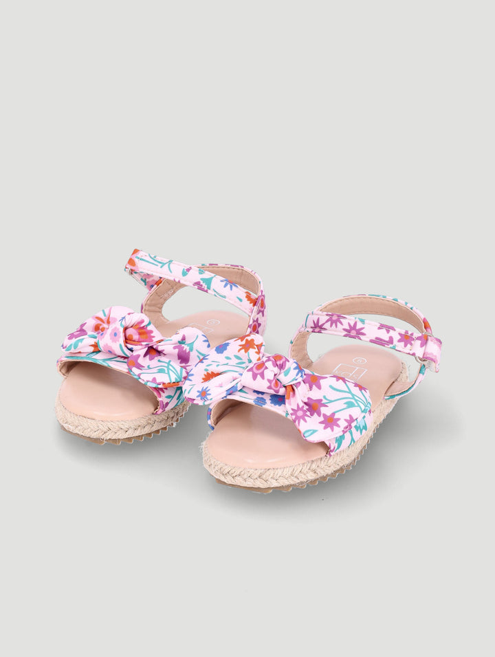 Pre-Girls Floral Espadrille Sandal - Multi