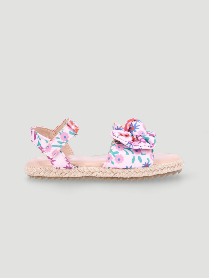 Pre-Girls Floral Espadrille Sandal - Multi