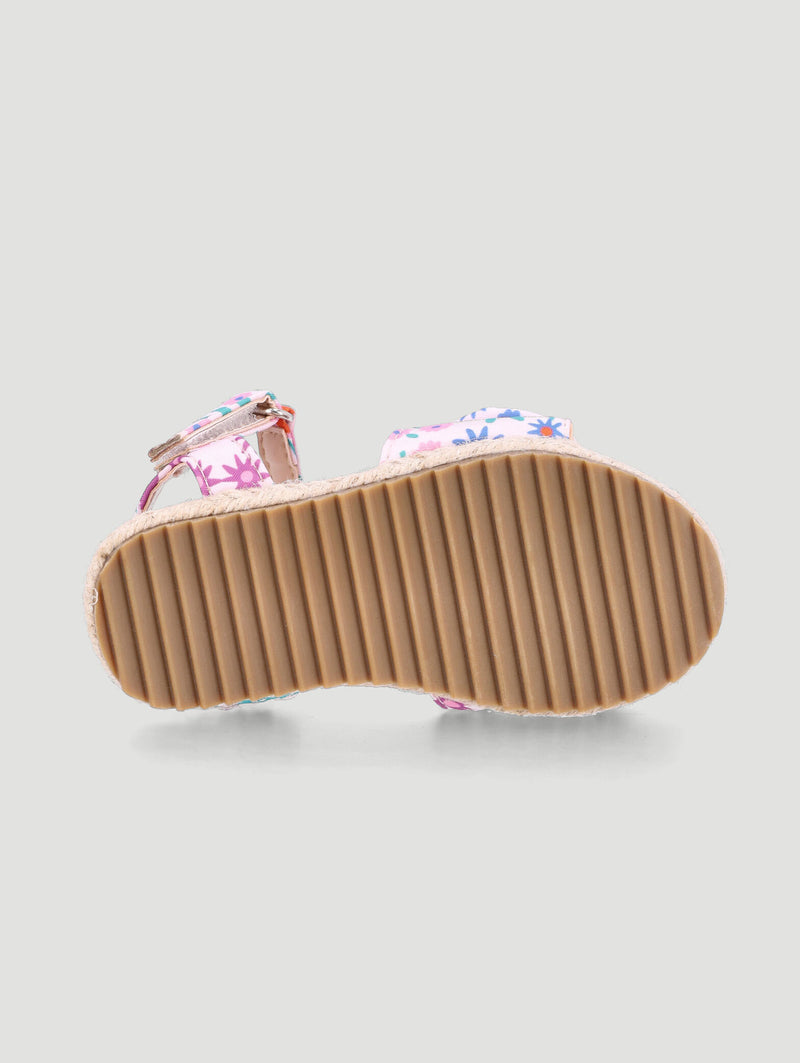 Pre-Girls Floral Espadrille Sandal - Multi