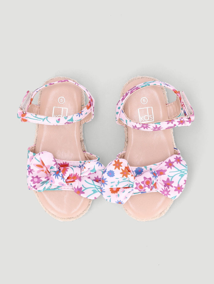 Pre-Girls Floral Espadrille Sandal - Multi
