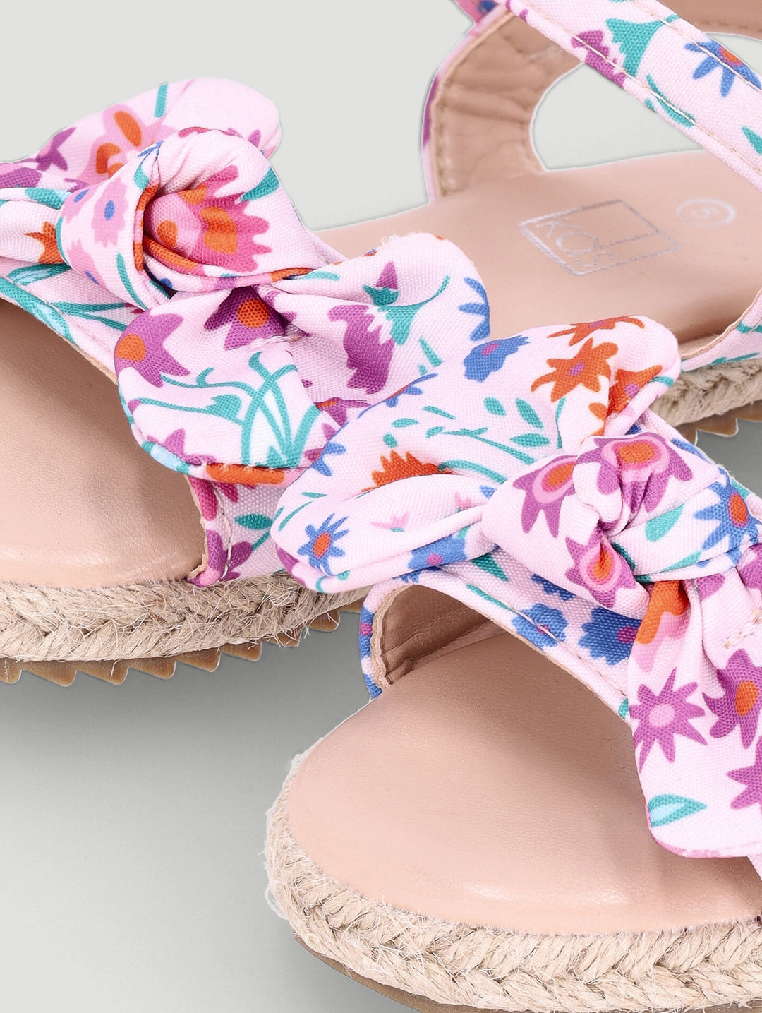 Pre-Girls Floral Espadrille Sandal - Multi