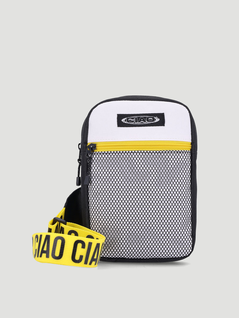 Boys Ciao Sling Bag - Black/Yellow