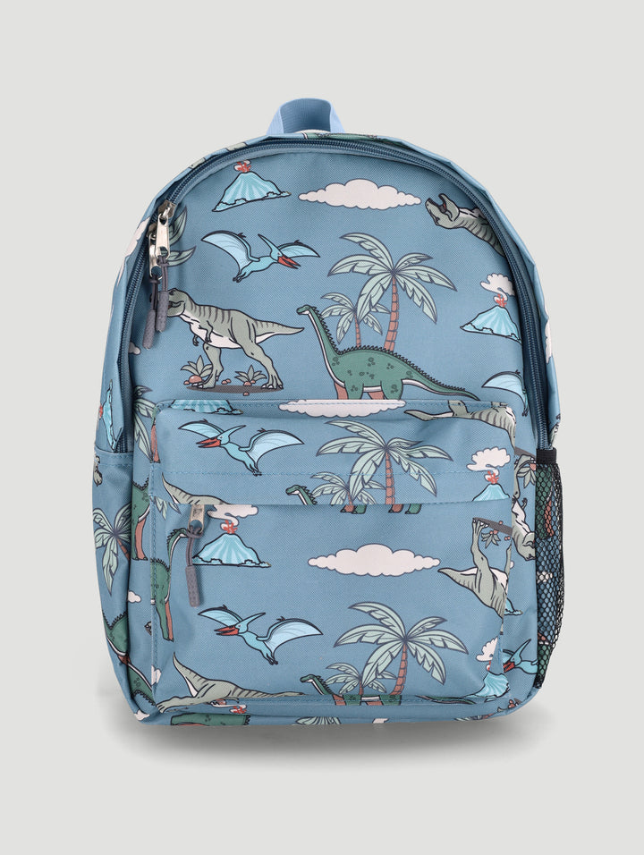Pre-Boys Dino Print Backpack - Blue
