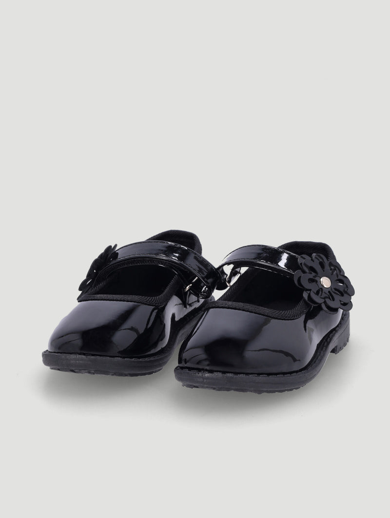 Pre-Girls Patent Comfort Pump