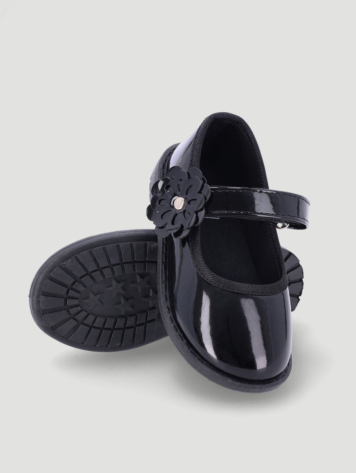 Pre-Girls Patent Comfort Pump