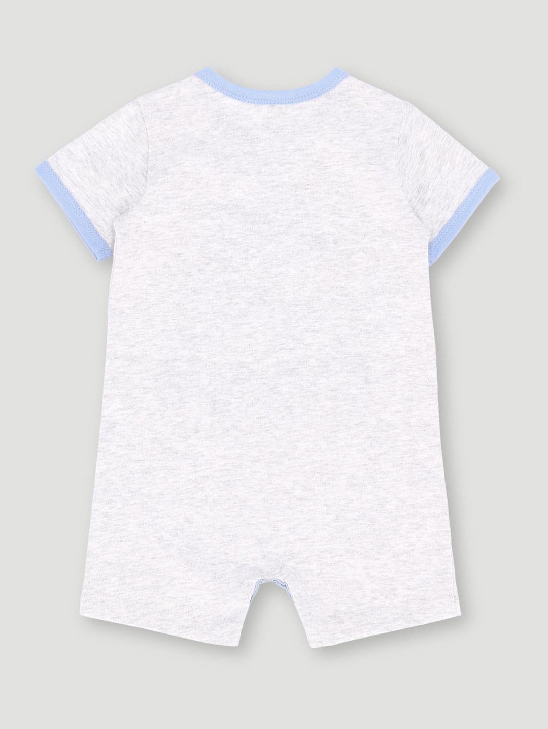 Baby Boys Take Me To Grandma & Papa Romper - Grey Melange