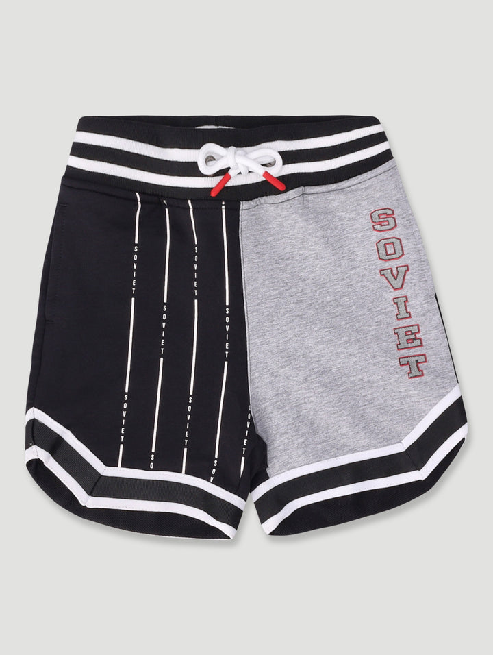 Pre-Boys Cool Track Short - Black