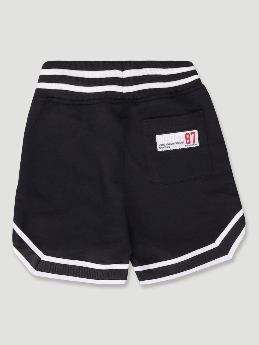 Pre-Boys Cool Track Short - Black