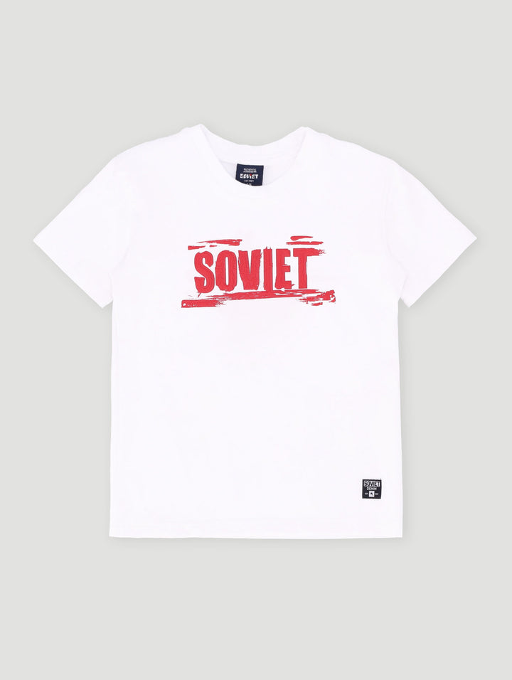 Pre-Boys Shadow Top - White