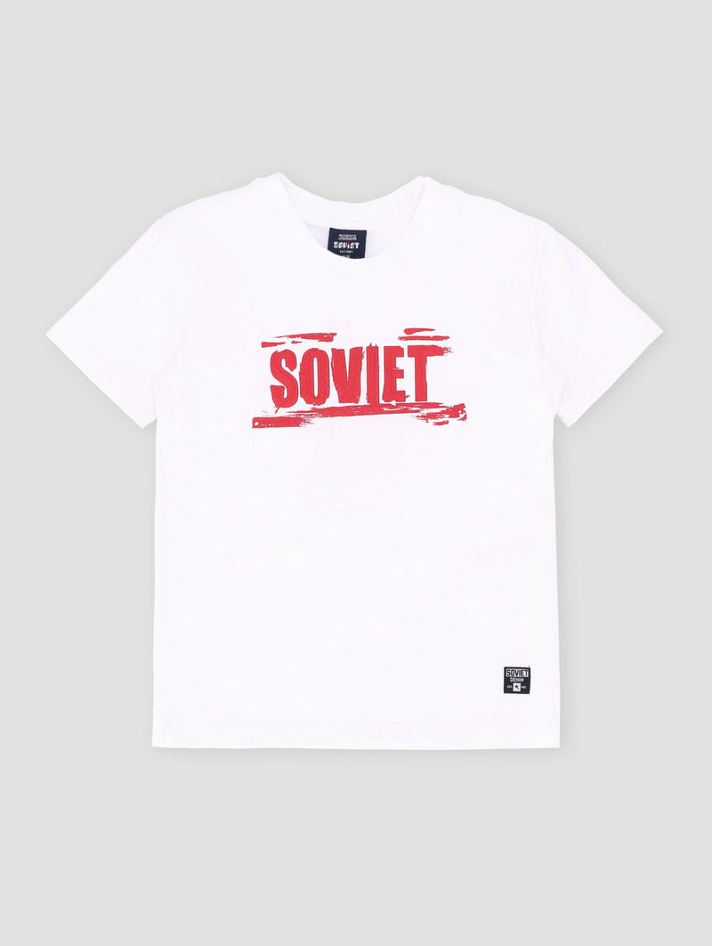 Pre-Boys Shadow Top - White