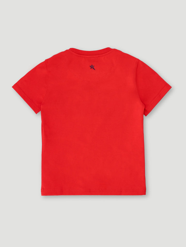 Pre-Boys Domain Tee - Red